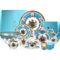Royal Collection Shop Coat Of Arms Sugar Bowl* Plates & Bowls