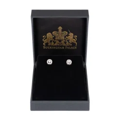 Royal Collection Shop Diamante Stud Earrings* Earrings