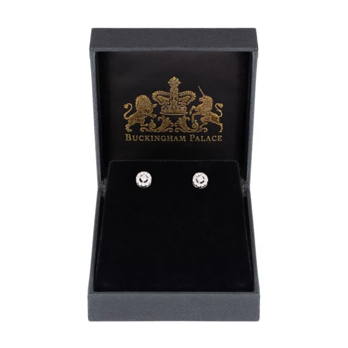 Royal Collection Shop Diamante Stud Earrings* Earrings