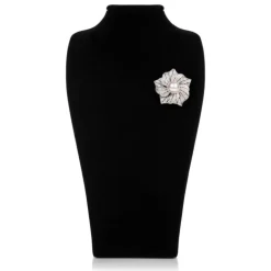 Royal Collection Shop Flower With Pearl Brooch* Brooches