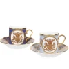Royal Collection Shop Special Edition Lustre Purple And Blue Coffee Cup And Saucer* Cups & Saucers