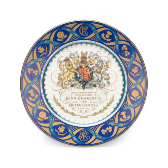 Royal Collection Shop The Coronation Dessert Plate* Plates & Bowls
