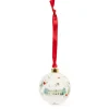 Royal Collection Shop The Palace Of Holyroodhouse Fine Bone China Bauble* Decorations