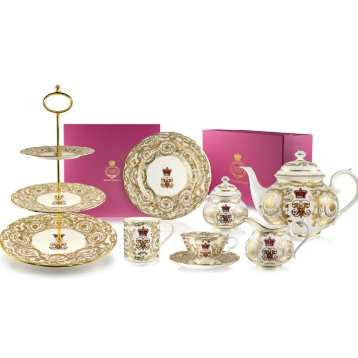 Royal Collection Shop Victoria And Albert 4 Cup Teapot* Afternoon Tea